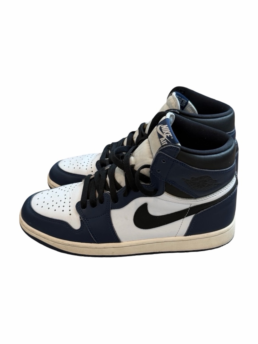 Air Jordan 1 Retro High OG Midnight Navy Men’s 9.5 DZ5485-401 - Picture 2 of 9